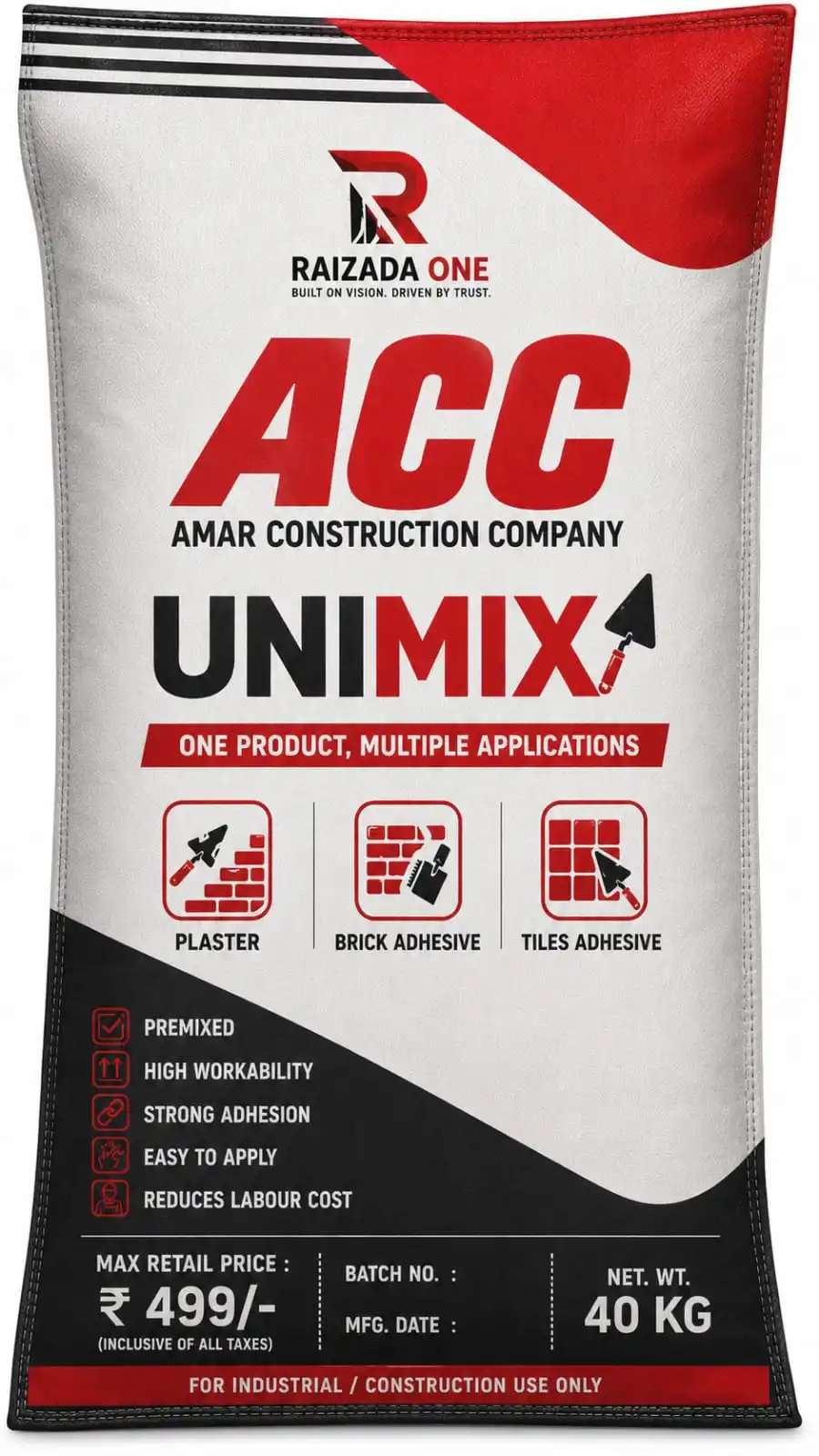 ACC Unimix 25kg pack